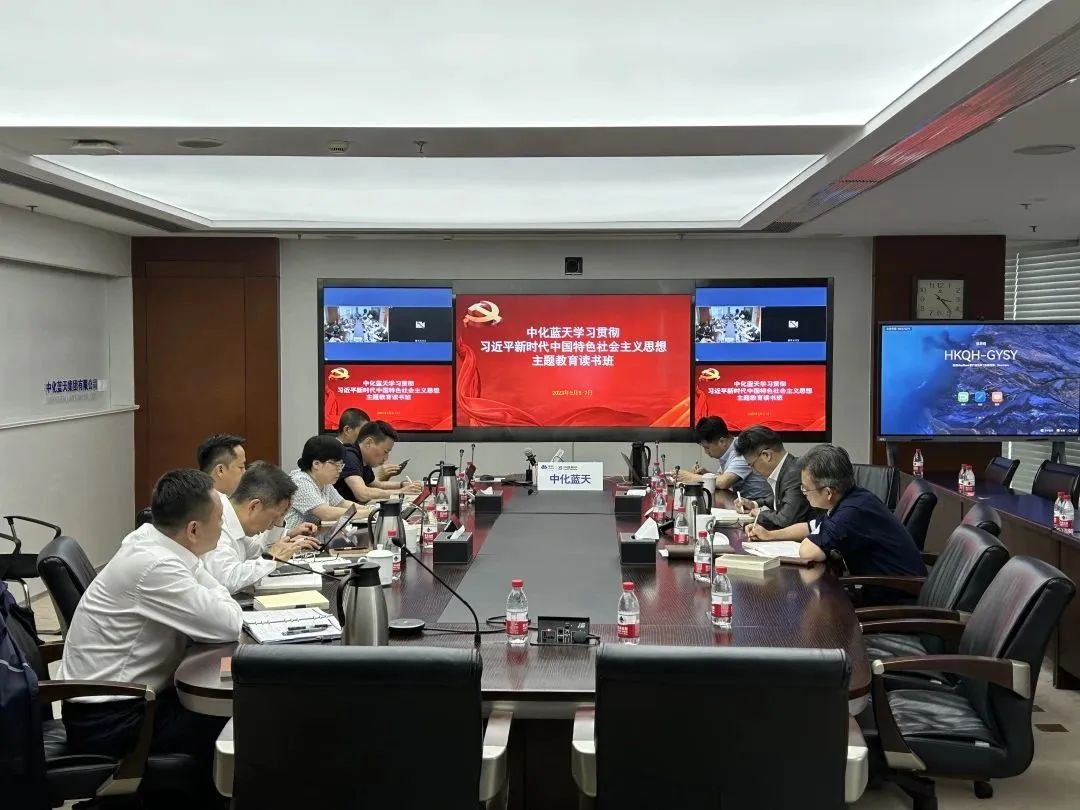 中化蓝天举办学习贯彻习近平新时代中国特色社会主义思想主题教育读书班