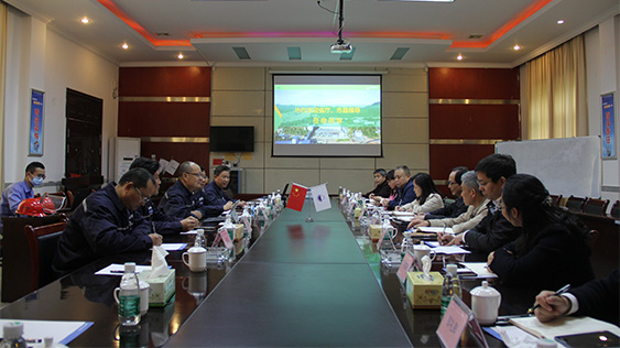 湖南省自然资源厅副厅长陈松岭一行赴郴州基地调研
