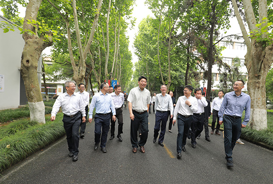 杭州市副市长柯吉欣一行调研中化蓝天